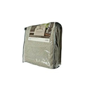 Surefit Premier Collection Slipcover Acadia Armchair Oyster Discontinued 2 Piece